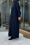 ELEGANCE ABAYA  Lacivert