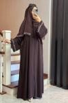 HERCAİ ABAYA Kahverengi